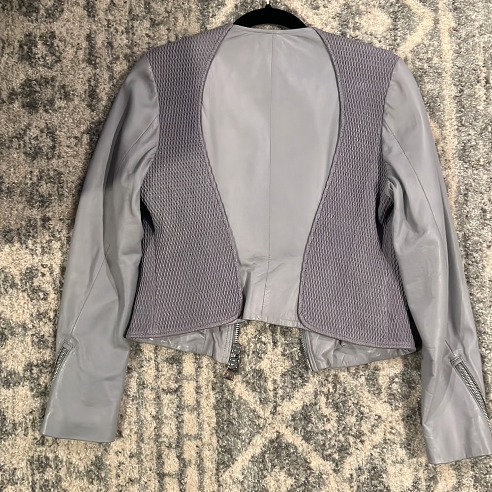 Leather Jacket with Beautiful Details - Picture 6 of 9